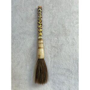 Vintage Calligraphy Embossed Design Brush 11"